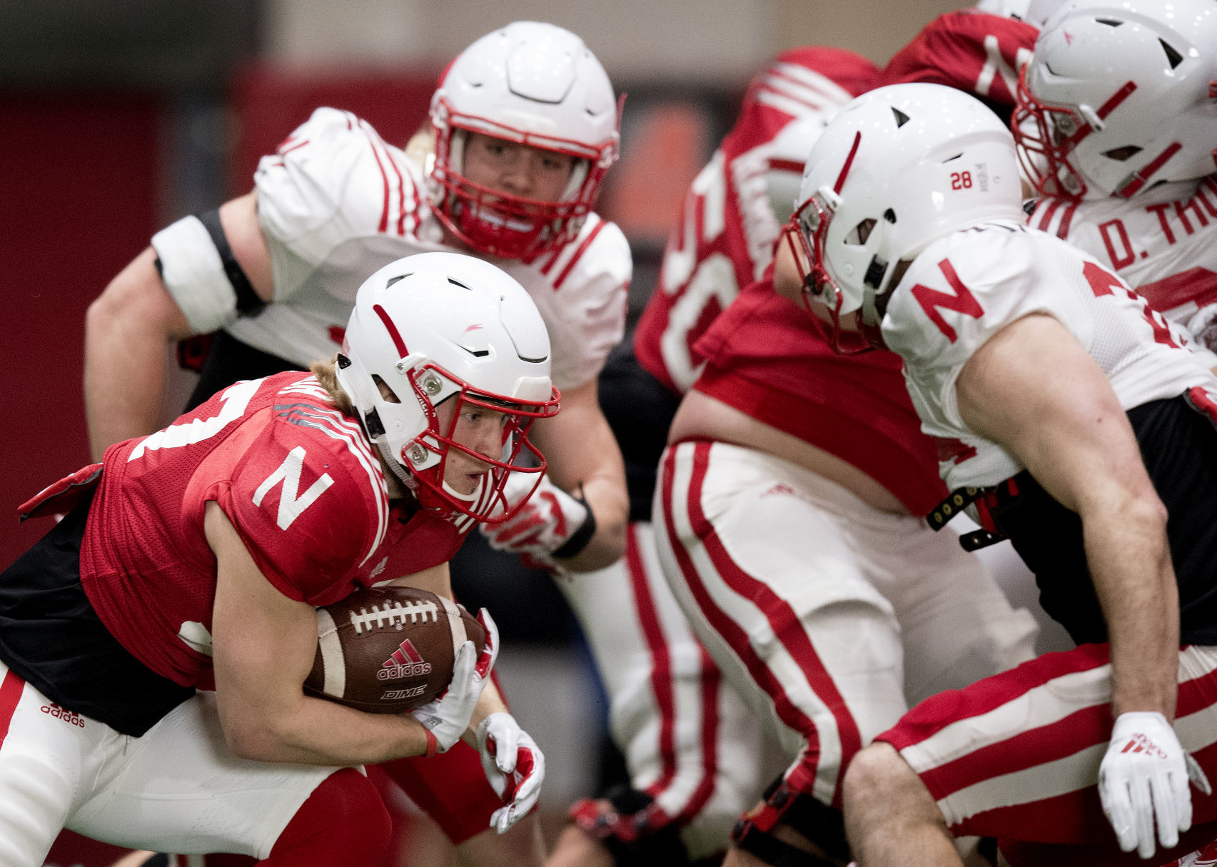 Spring Football Practice, 3.27